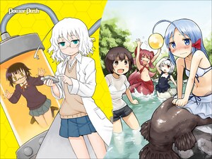 カヅホ「カガクチョップ」×犬犬「深海魚のアンコさん」特集、先輩後輩のマンガ談議