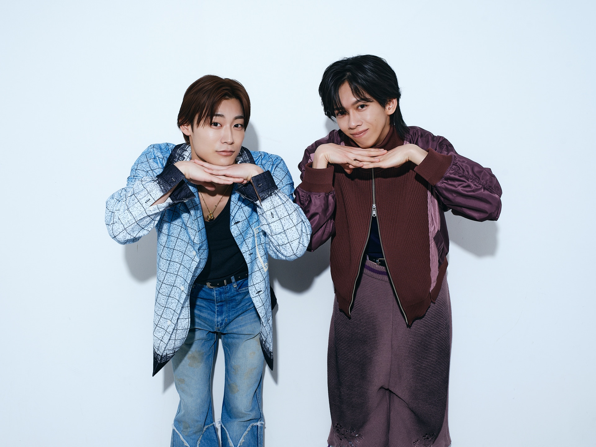 左からアロハ、リョウガ。