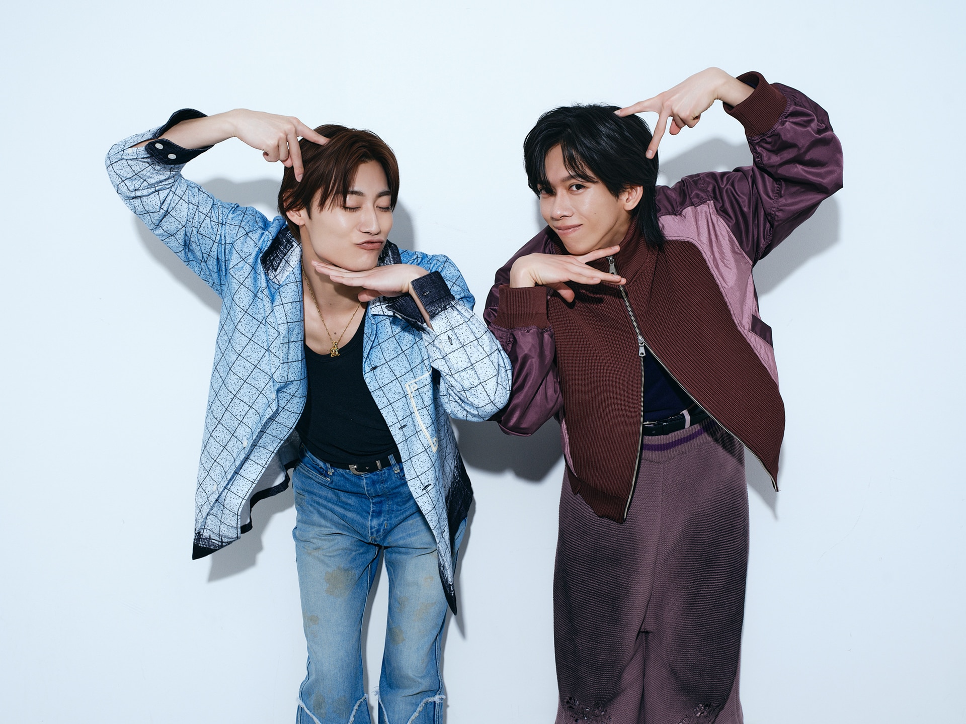 左からアロハ、リョウガ。