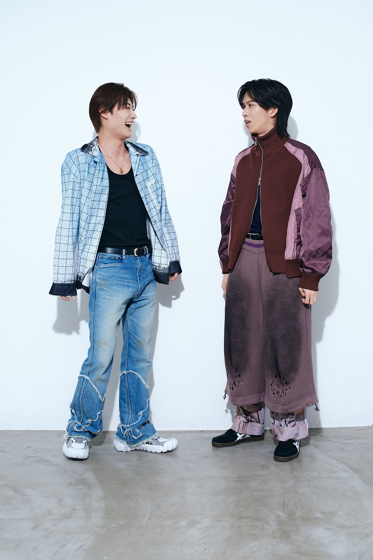 左からアロハ、リョウガ。