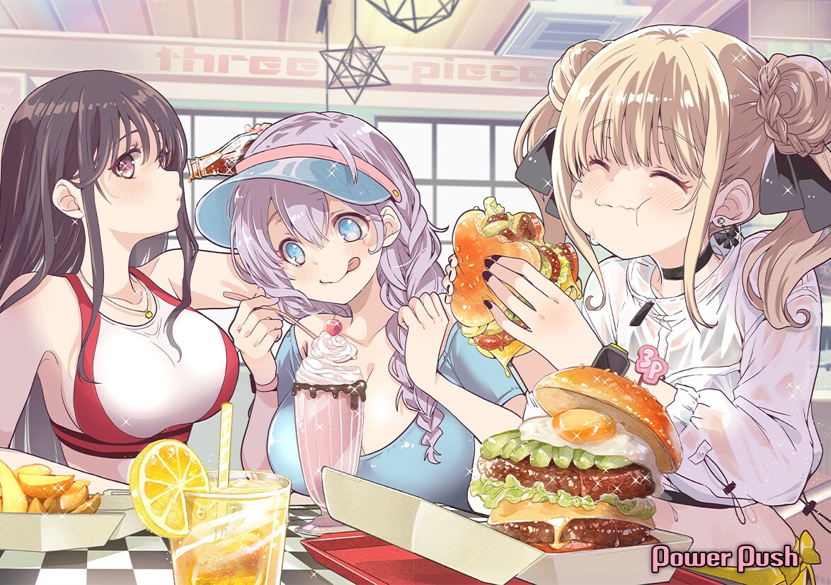 グラドルの美味しい奮闘記「飯テロ系グラドルは我慢できない!?」SP