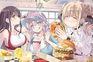 グラドルの美味しい奮闘記「飯テロ系グラドルは我慢できない!?」SPグラビア&著者インタビュー