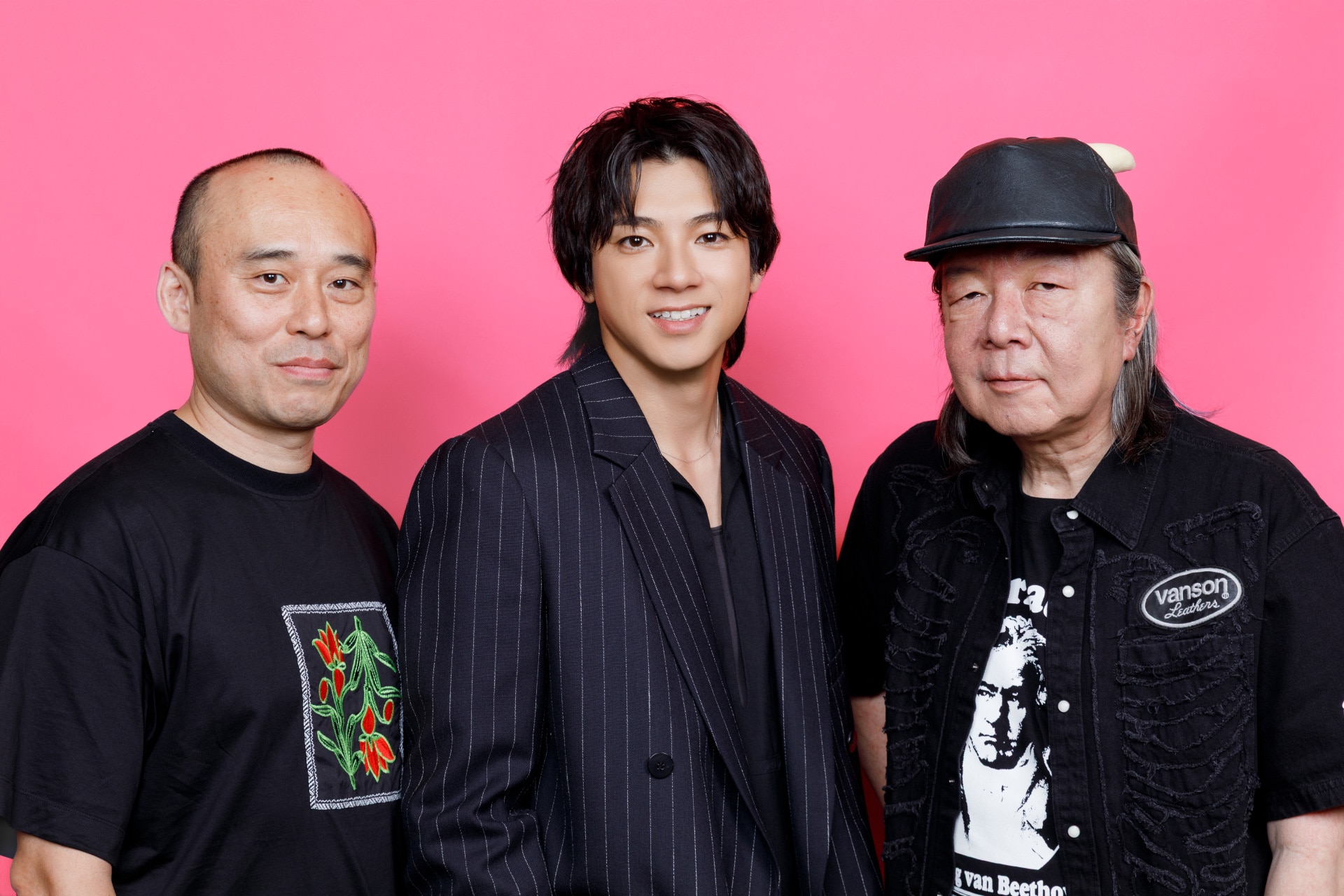 左から関和亮、山田裕貴、古田新太