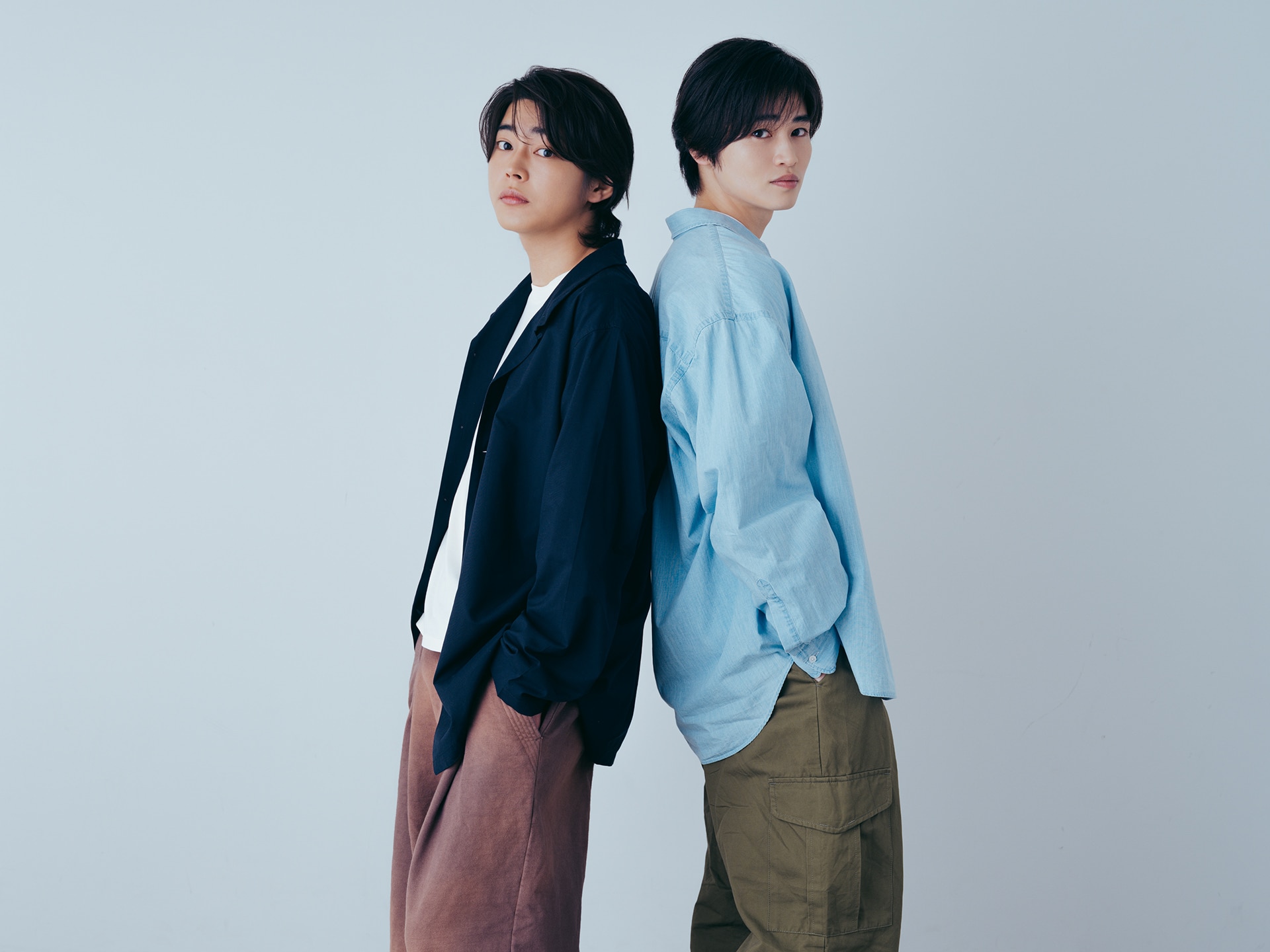 左から倉悠貴、西垣匠