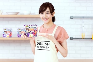 松井愛莉×おいしく揚がる魔法の天ぷら粉×DELISH KITCHEN