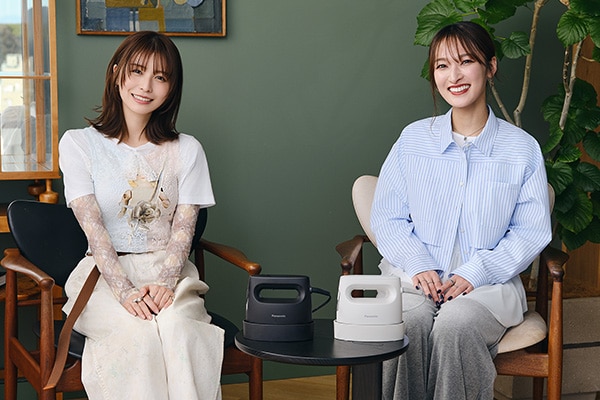 長濱ねる×BEAMSスタッフ松本佳菜子｜自分に自信を持たせてくれる衣類スチーマーは私にとっての“最強の味方”