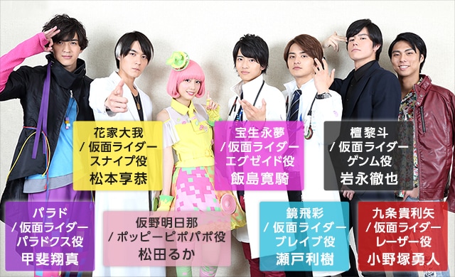 仮面ライダーエグゼイド 生写真　岩永徹也×小野塚勇人×甲斐翔真 仮面ライダーエグゼイド 生写真 岩永徹也×小野塚勇人×甲斐翔真