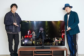 スキマスイッチがSHARP「AQUOS QD-OLED」FS1ラインで武道館公演を振り返る