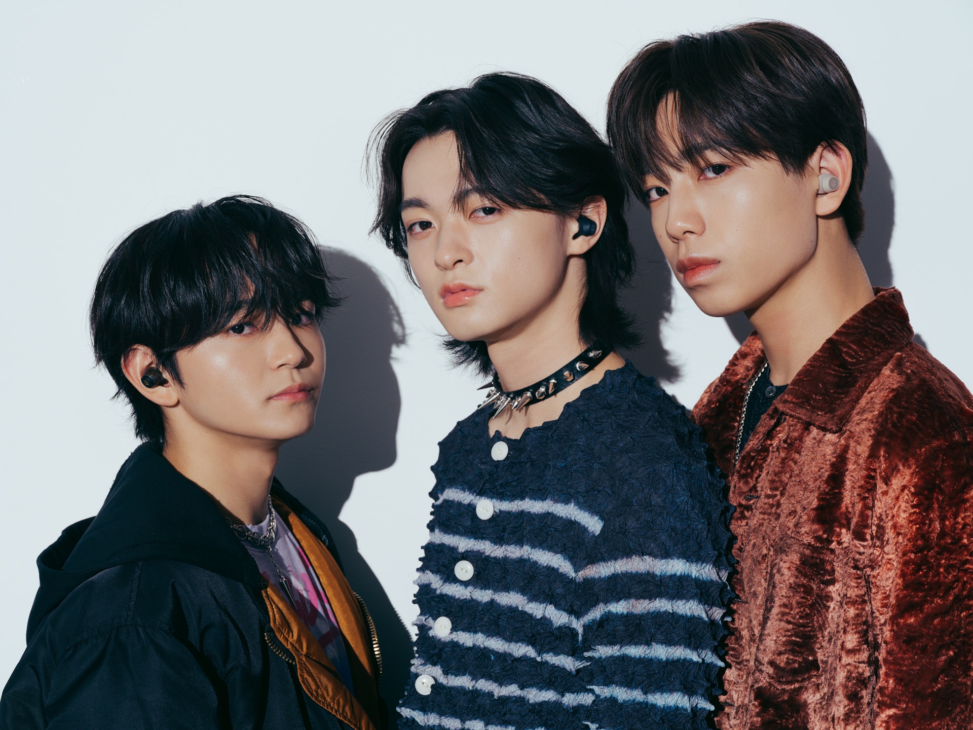 左からTAIKI、RUI、GOICHI。