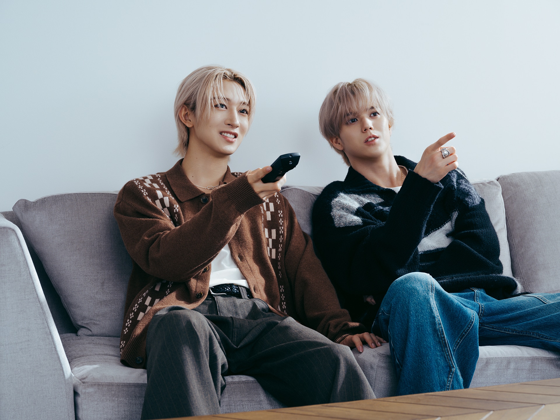 左からNAOYA、RAN。