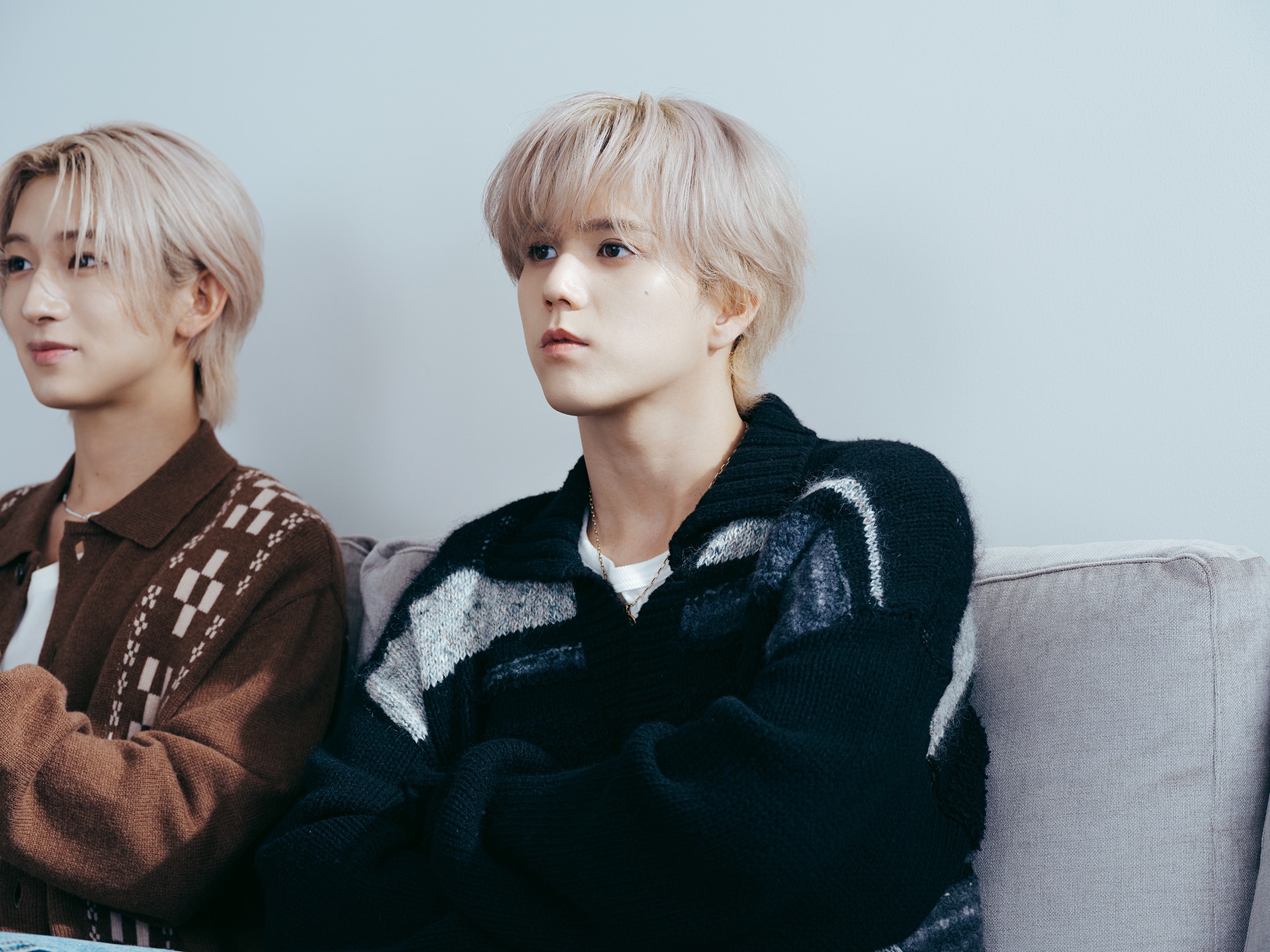 左からNAOYA、RAN。