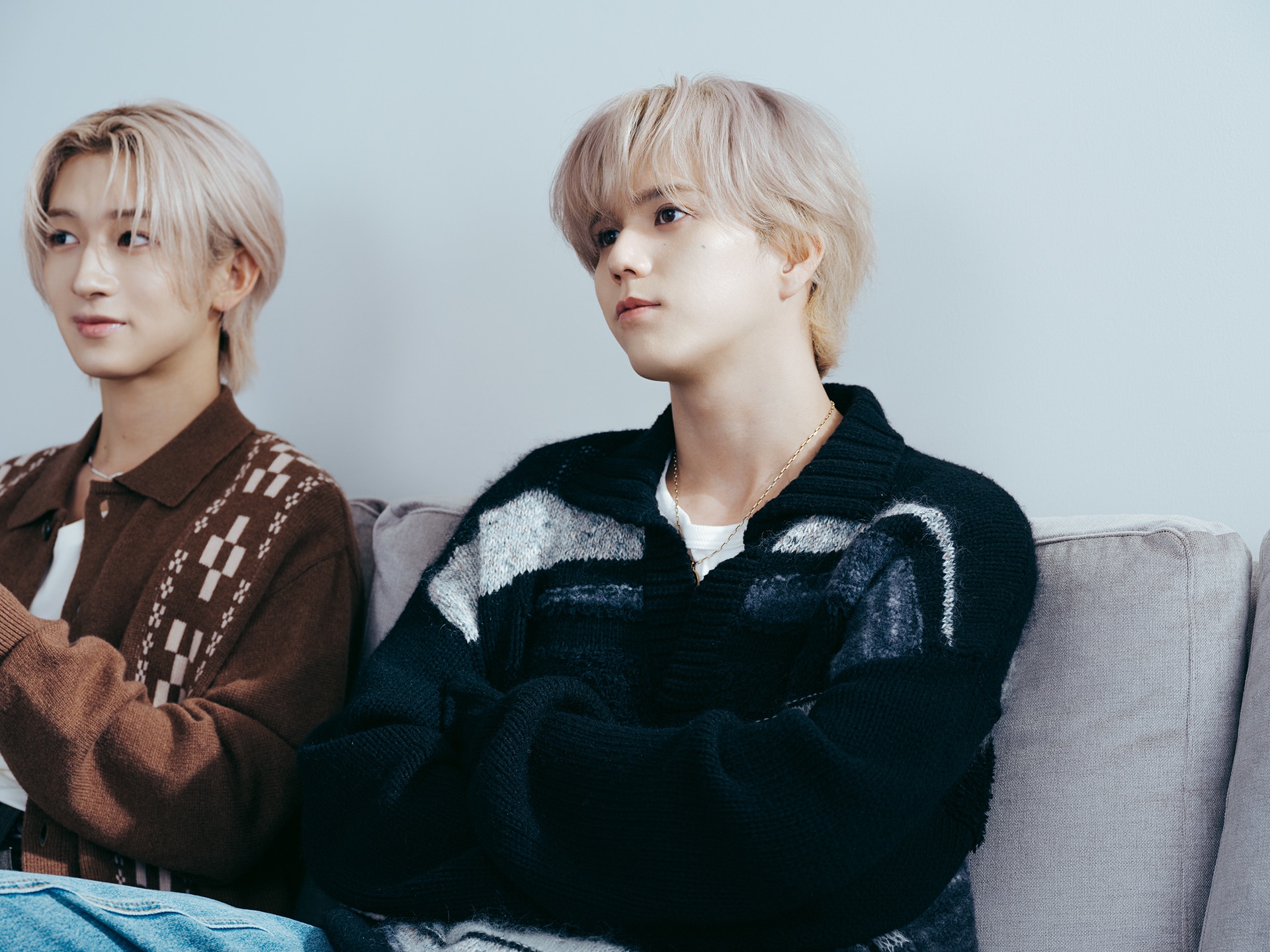 左からNAOYA、RAN。