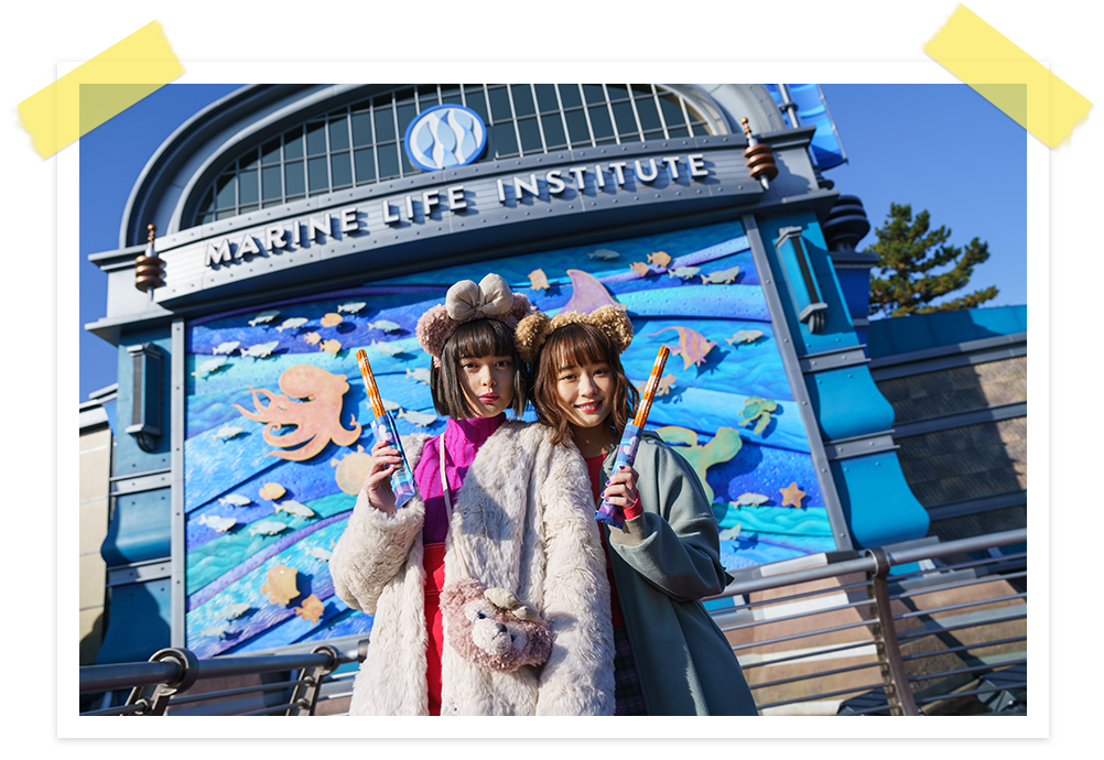東京ディズニーリゾート 春キャンで 打ち上げディズニーしよう 大原櫻子 玉城ティナ 2 4 音楽ナタリー 特集 インタビュー