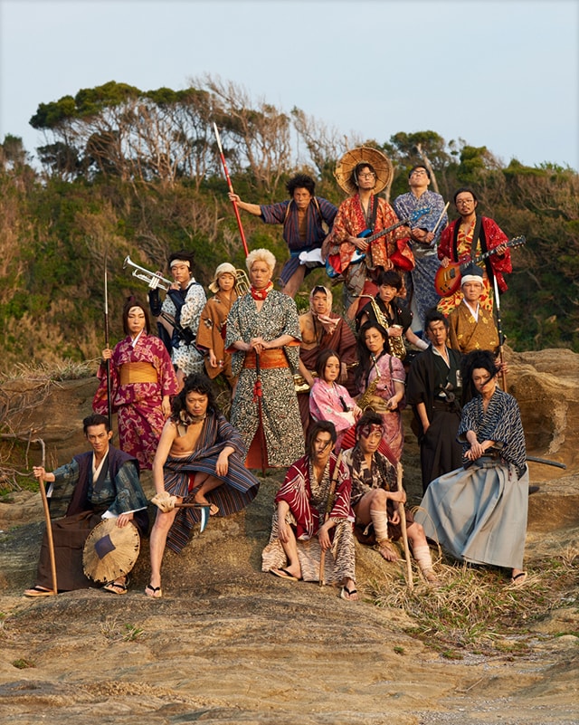 劇団鹿殺し舞台「名なしの侍」特集 堂島孝平×菜月チョビ×丸尾丸