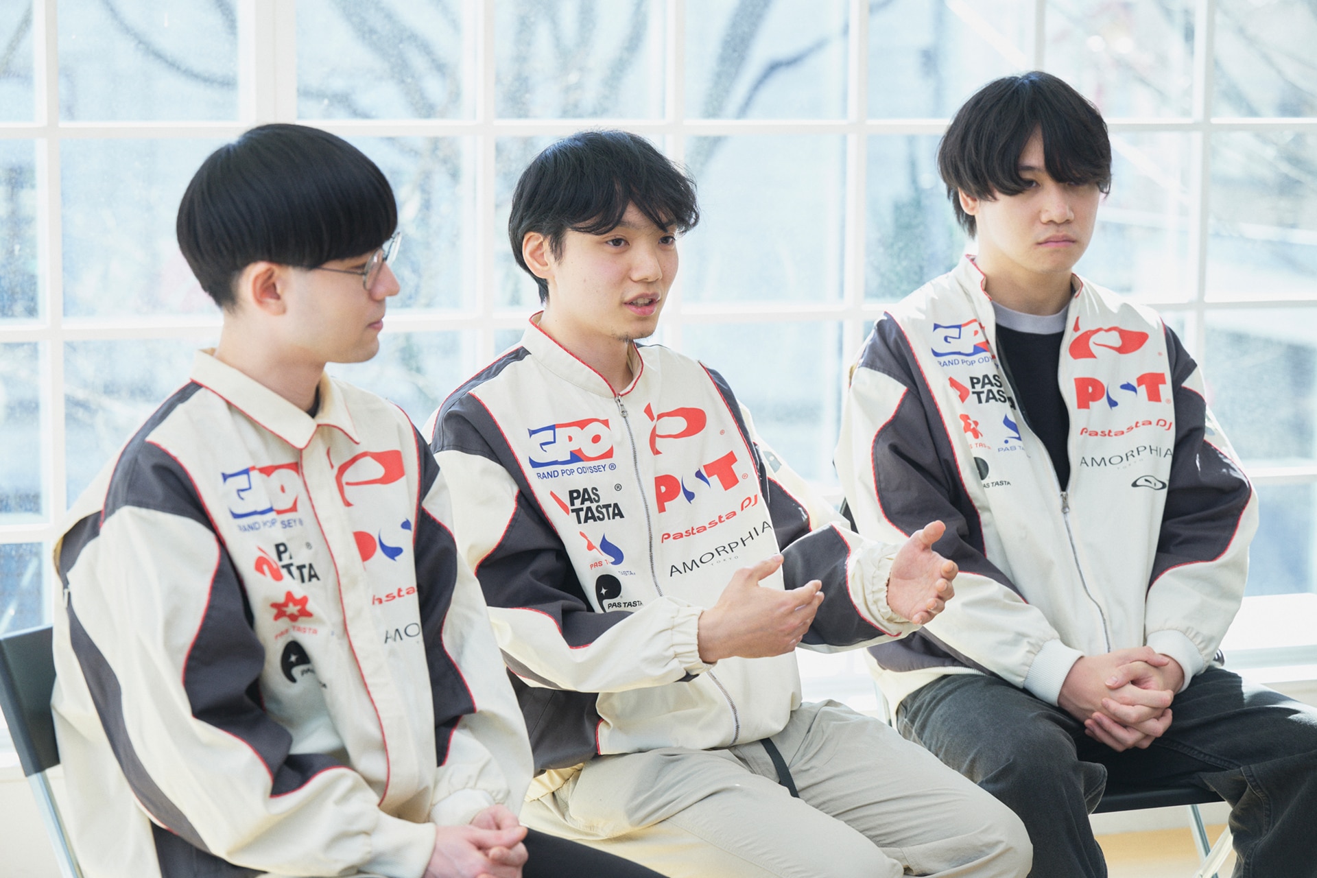 左からKabanagu、phritz、yuigot。