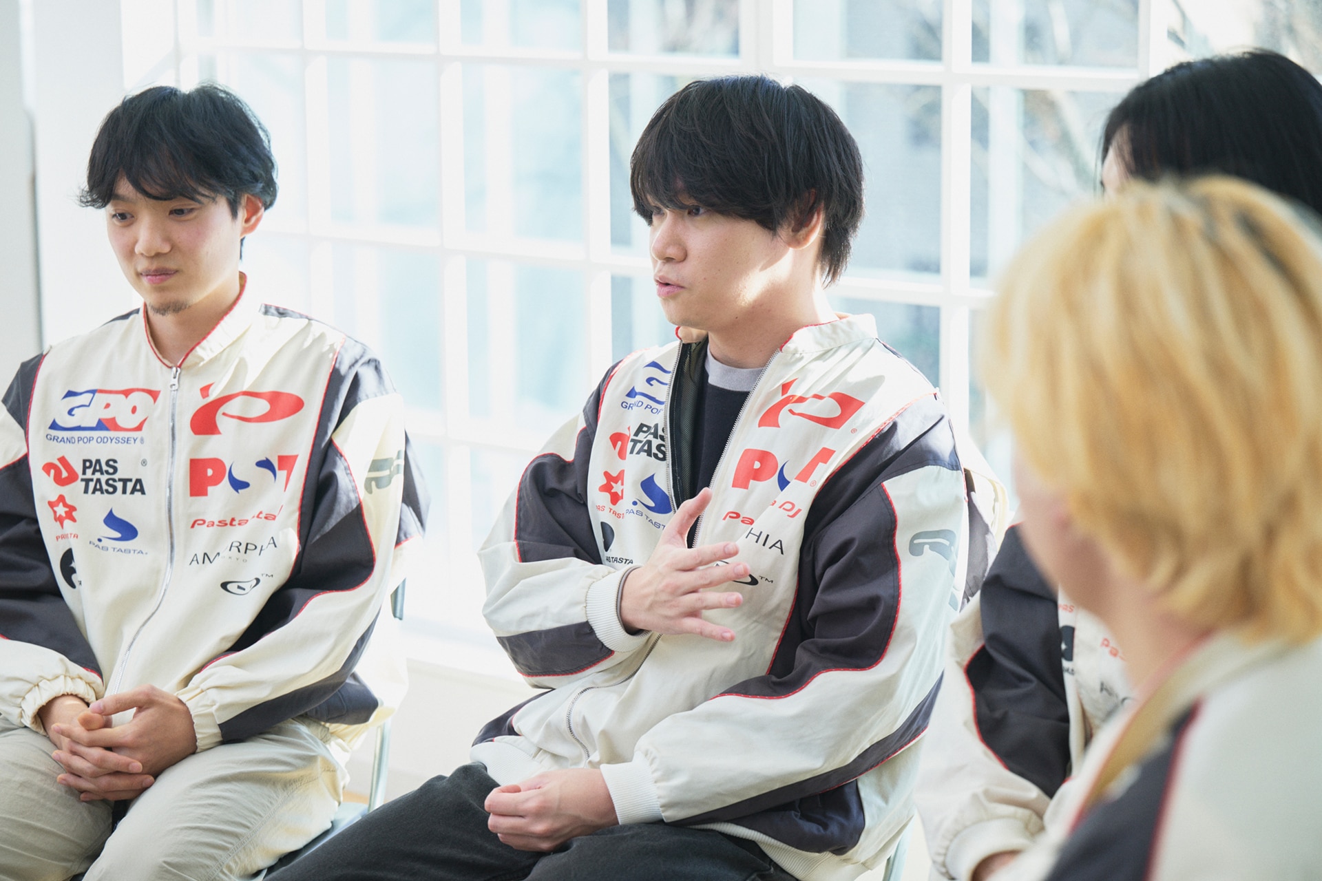 左からphritz、yuigot。