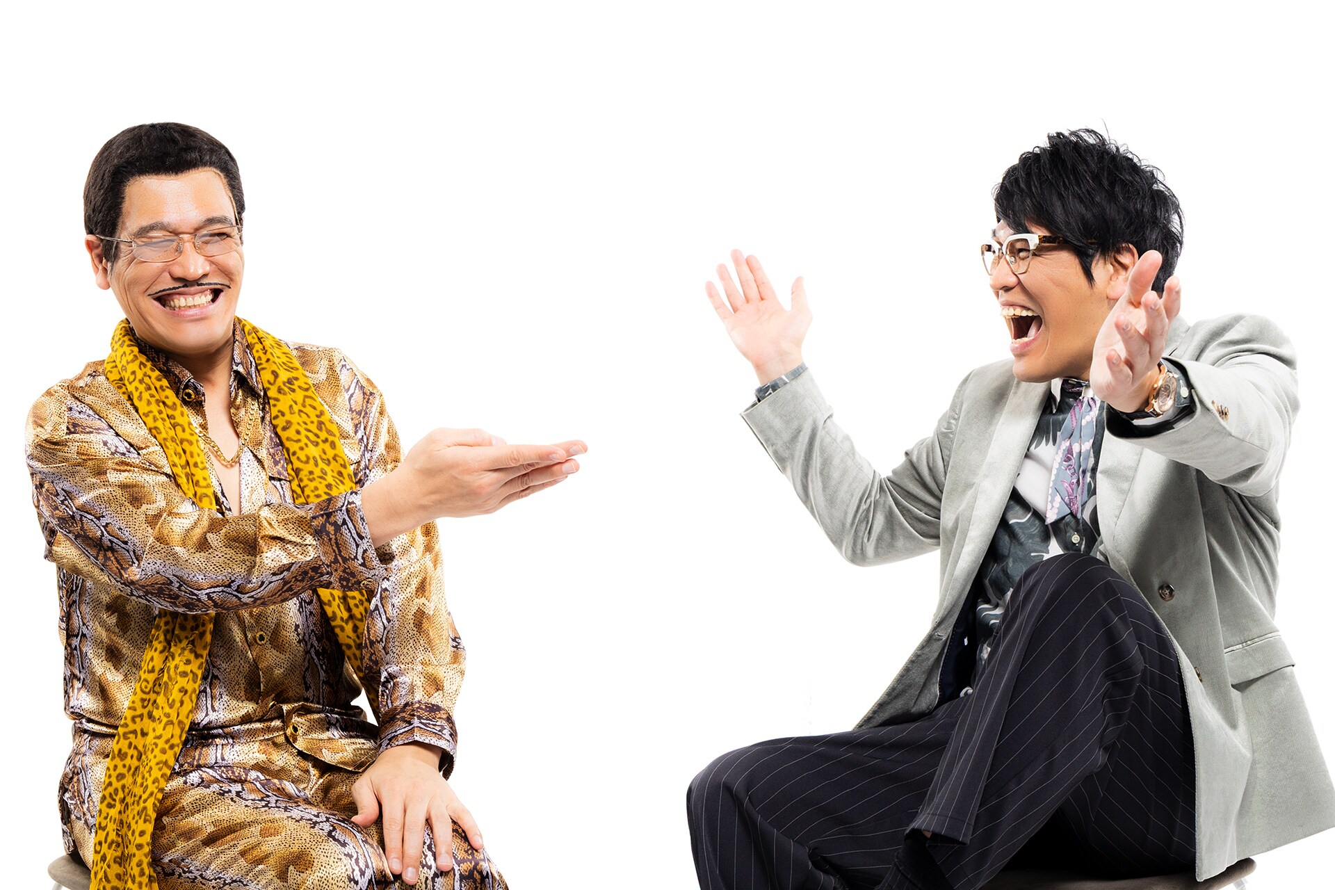 まさかの“共演”！ピコ太郎×古坂大魔王対談｜「PPAP」旋風から10年