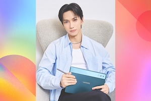 INI池﨑理人がYoga Tab Plusを体験「いつまでも描き続けていたい」Lenovoの万能タブレット