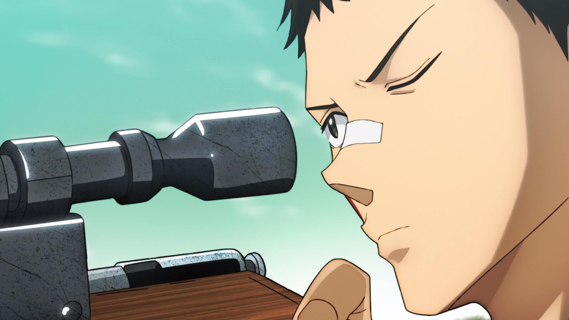 眞霜平助。テレビアニメ「SAKAMOTO DAYS」第12話より。