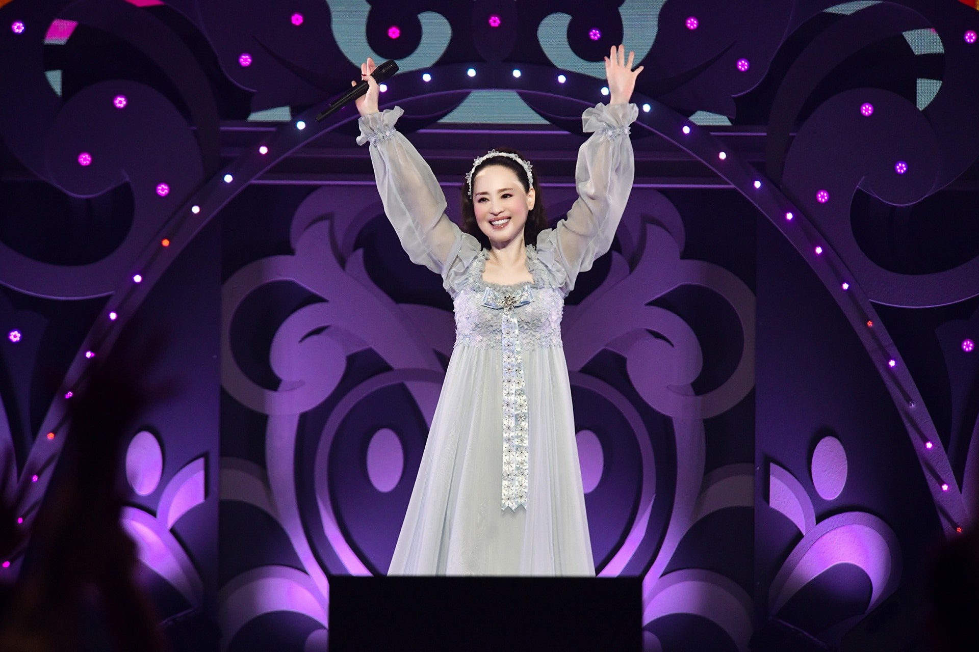 松田聖子のライブの様子。（Photo by Masamichi Kawada）