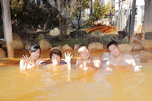 ロンブー淳とFUJIWARAが信州の秘湯を満喫！「武将の隠し湯」