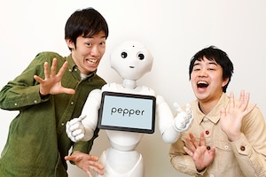 Pepperの「飛び出すロボ落語」