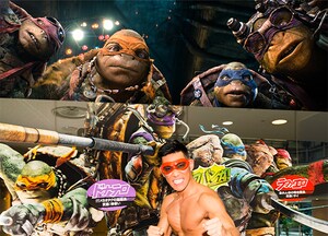 映画「ミュータント・タートルズ」特集 レイザーラモンHGのイラスト＆インタビュー