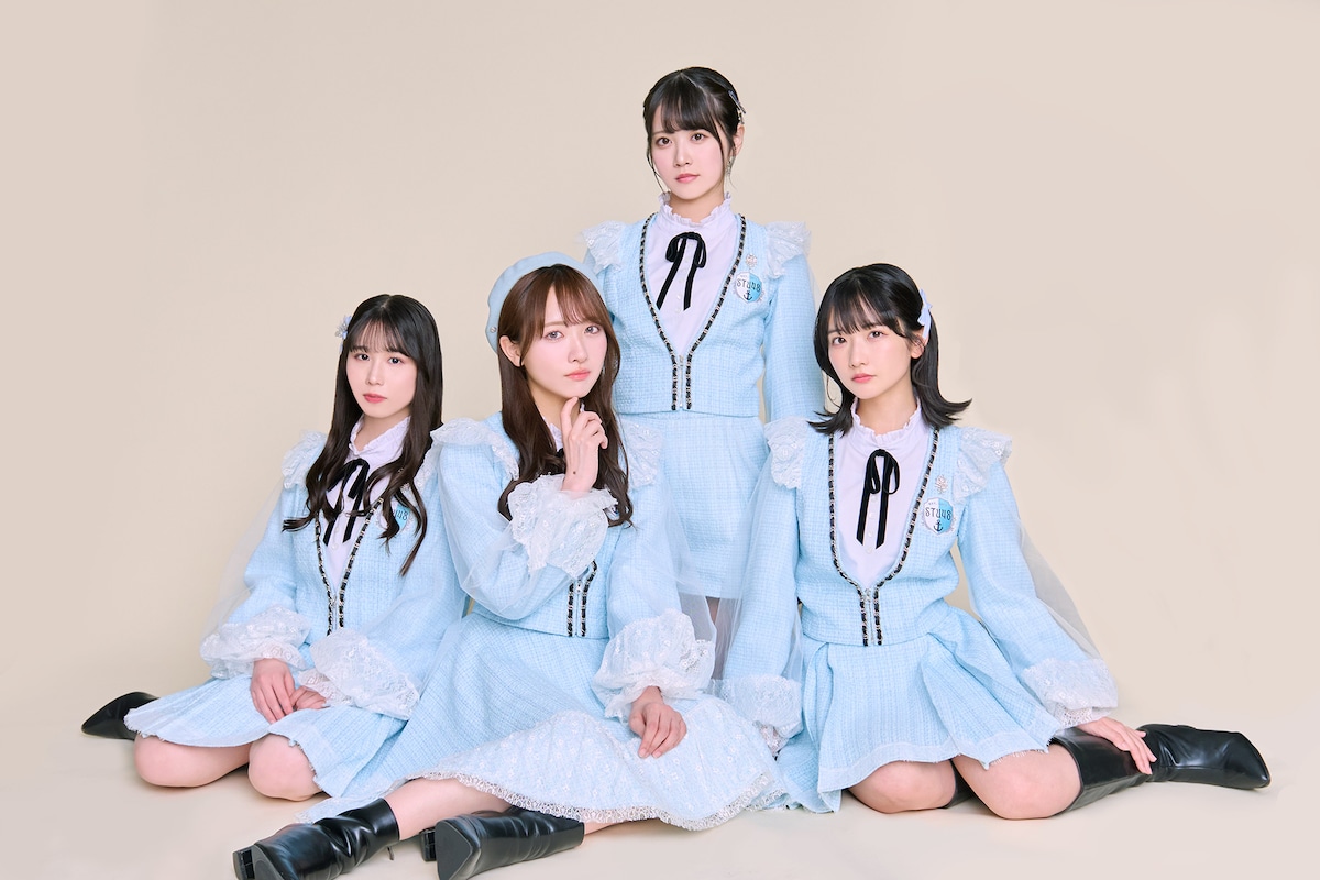 左から岡田あずみ、石田千穂、中村舞、高雄さやか。