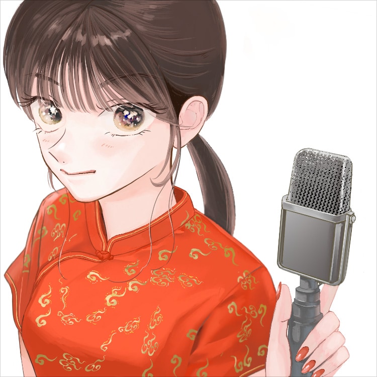 「スベる天使」イラスト