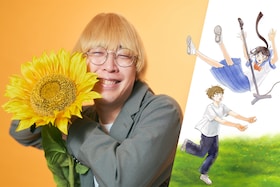 「スベる天使」1巻発売記念、真空ジェシカ・ガクが “変な人しか出てこない”けど妙にリアルなお笑いマンガに共感