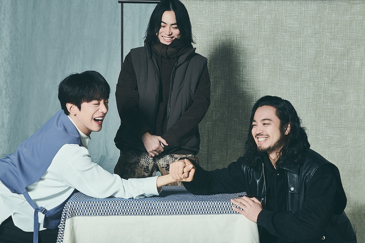 菅田将暉とCreepy Nuts。