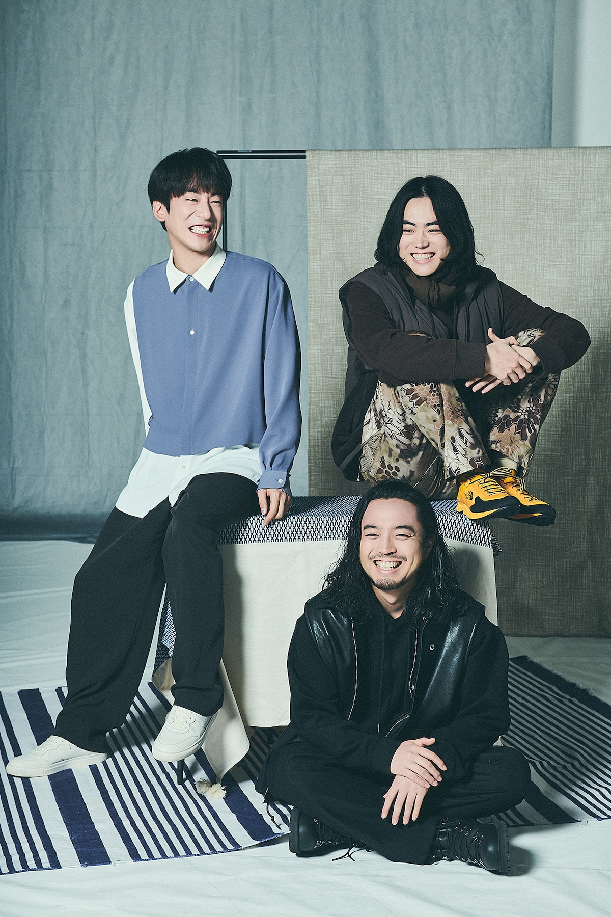 菅田将暉とCreepy Nuts。