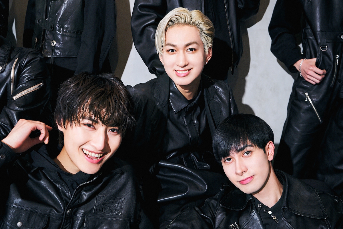 左から飯島颯、池田彪馬、ジャン海渡。