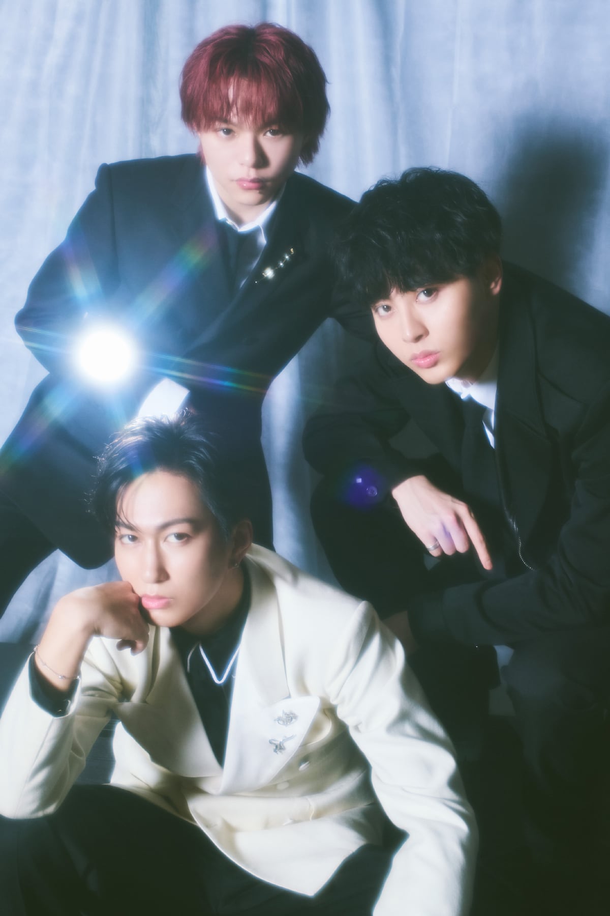 上から志村玲於、松村和哉、池田彪馬。