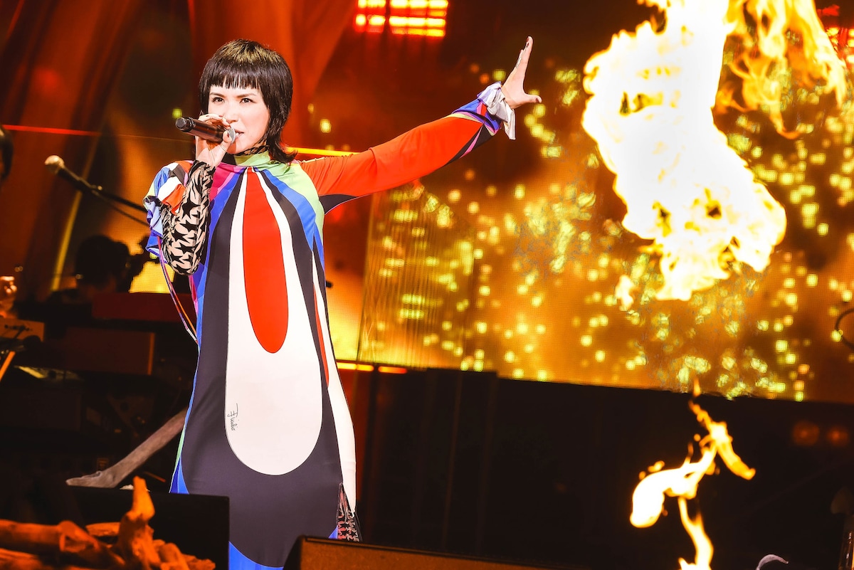 「Superfly Arena Tour 2024 "Heat Wave"」の様子。（撮影：森好弘）