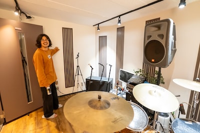 エアコンの効いた防音ルーム