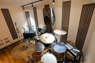 防音ルーム内観