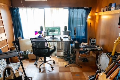 鷲山の作業部屋