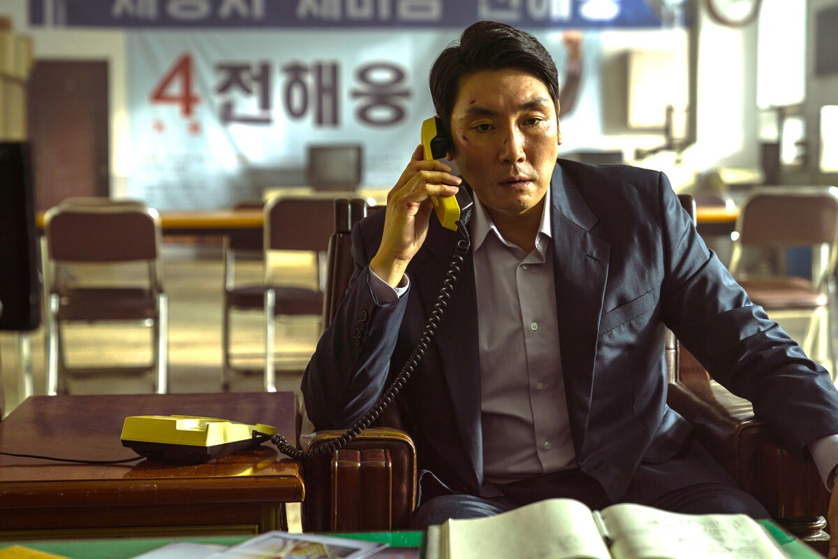 チョ・ジヌン演じる主人公ヘウン