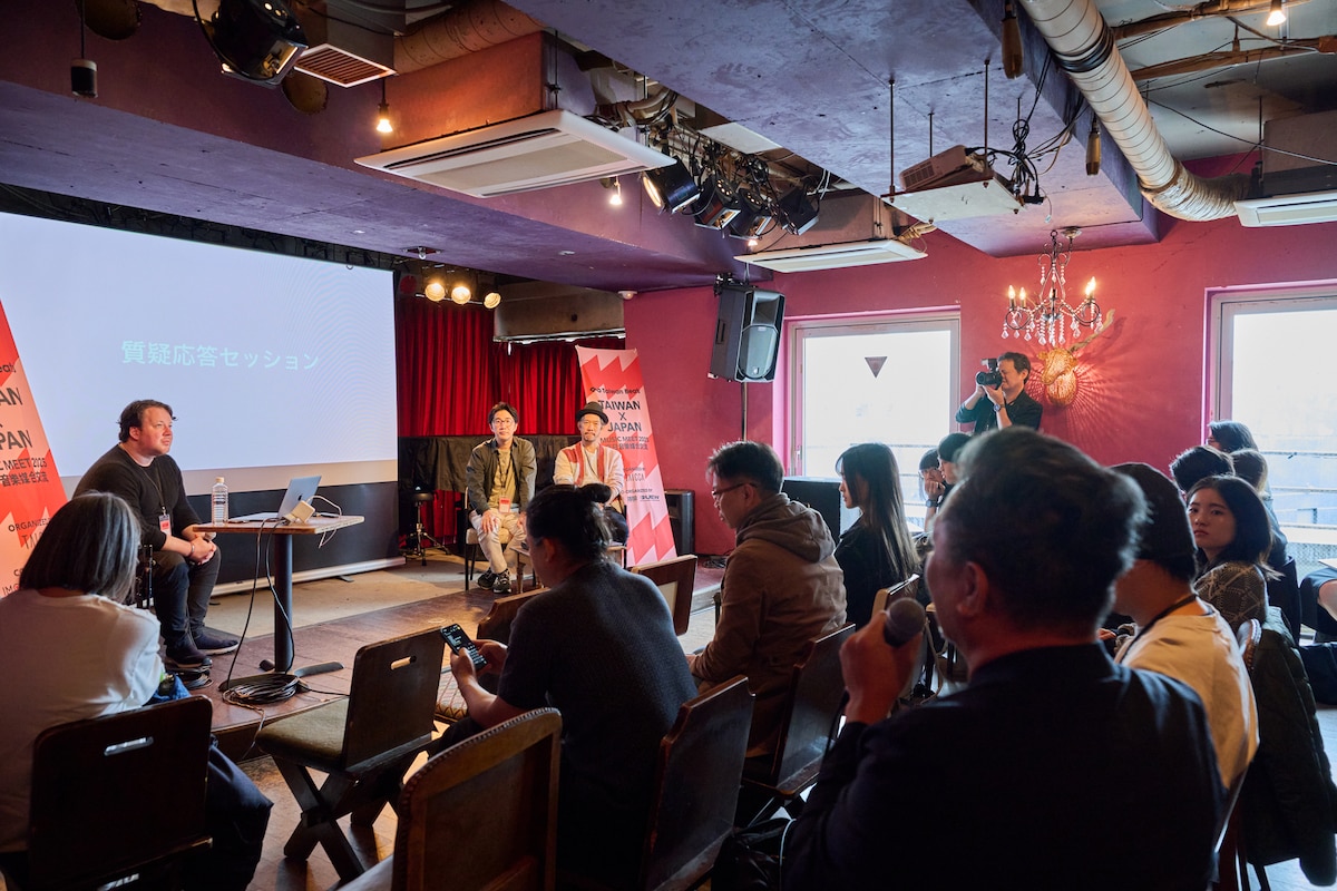 「TAIWAN × JAPAN MUSIC MEET『JAPAN SESSION』」の様子。