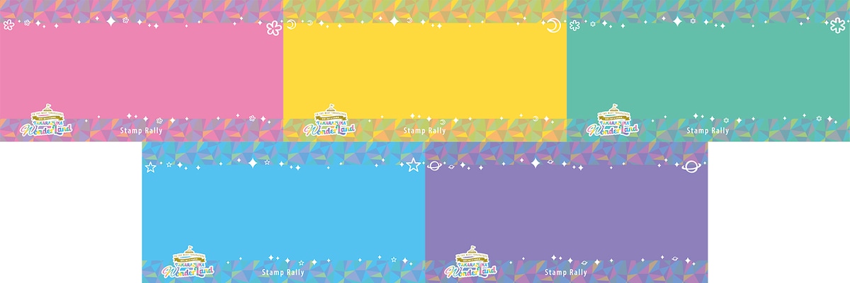 スタンプラリー台紙。©宝塚歌劇団 ©宝塚クリエイティブアーツ
