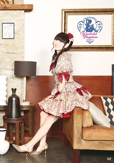 「田村ゆかり LOVE ♡ LIVE 2025 *Wonderful Happiness*」DVDジャケット