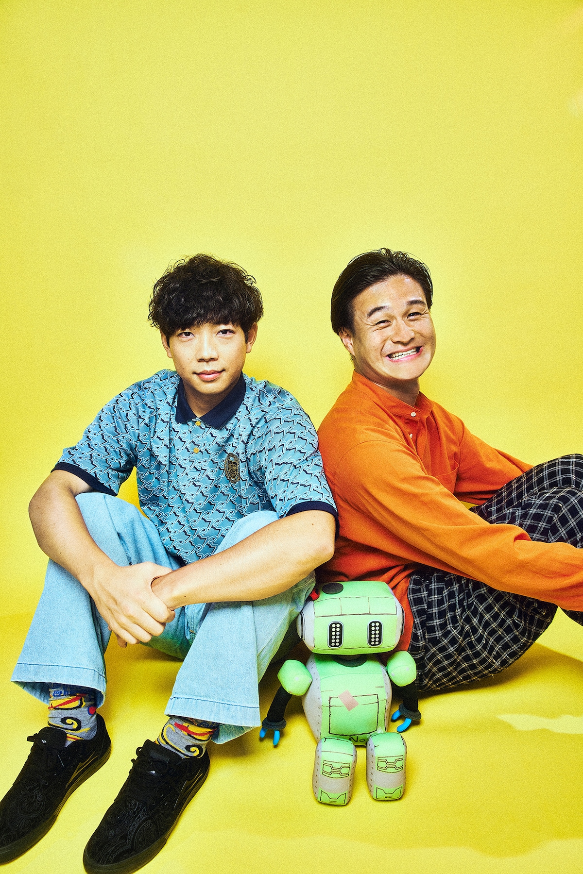 左から前田裕太、高岸宏行。