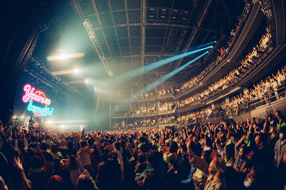 「Tani Yuuki Hall Tour 2023 "kotodama"」の様子。