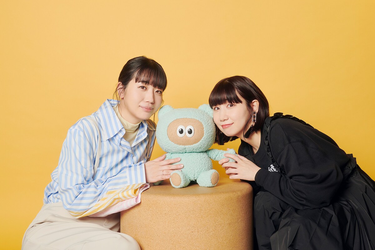 左から夢眠ねむ、たぬきゅん、根本宗子。