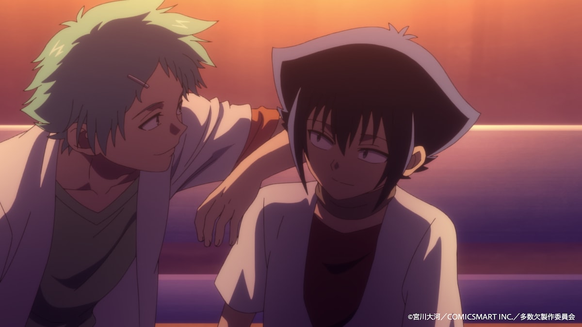 左から龍太、頼音。「特別なことは何もできない」と存在意義を見失いかけていた頼音だったが、気づけば周りには頼れる仲間が集まっていた。