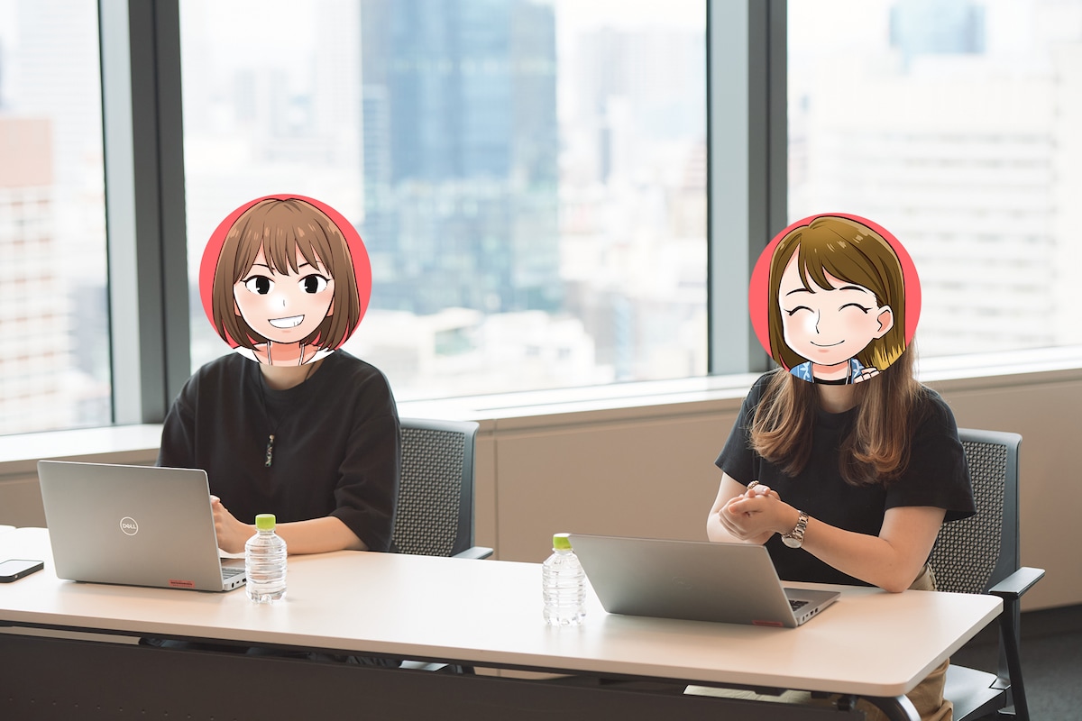 左からたかしろ、かわかみ。