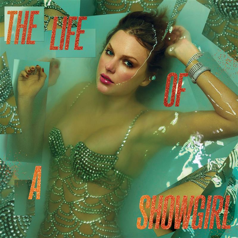 テイラー・スウィフト「The Life of a Showgirl」ジャケット