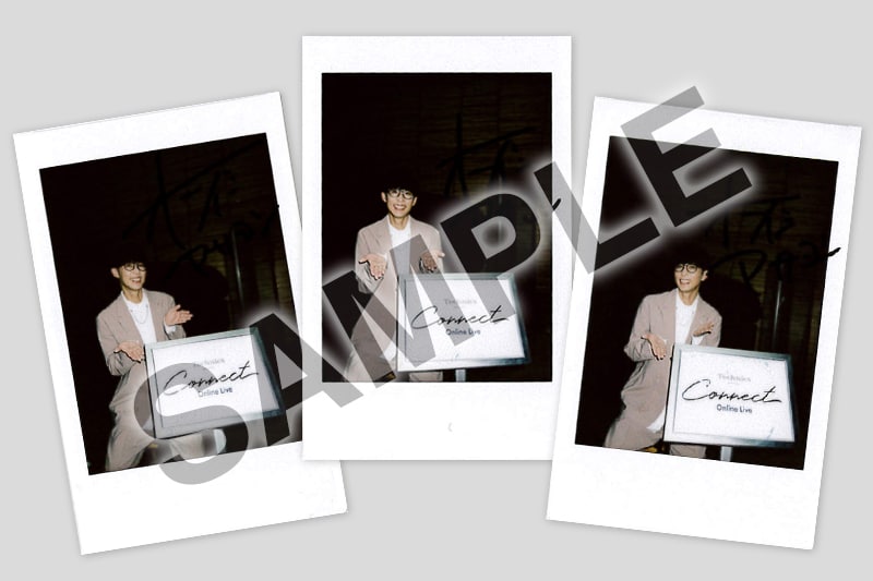 オーイシマサヨシのサイン入りチェキが3名に当たる