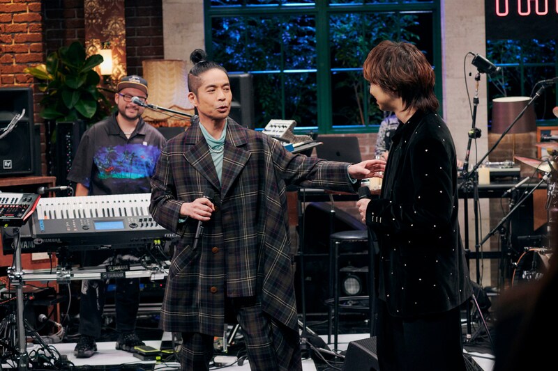 久保田利伸と三浦大知。